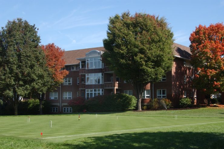 The Croquet Court at Waverly Heights